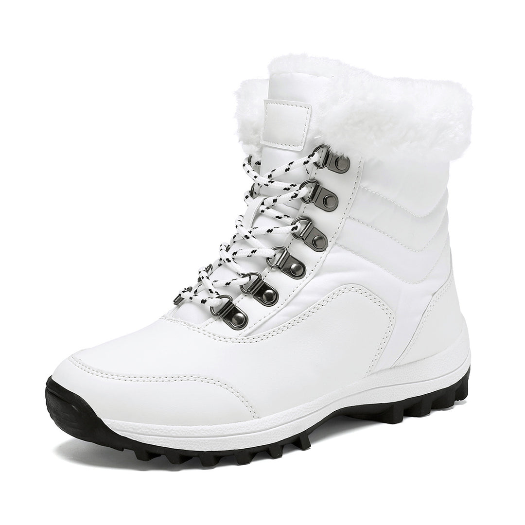 Waterproof winter boots for women with plush lining Lune London