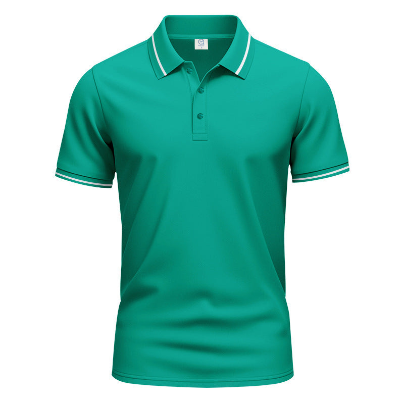 Sporty cotton polo for women with a modern cut and contrasting details Lune London