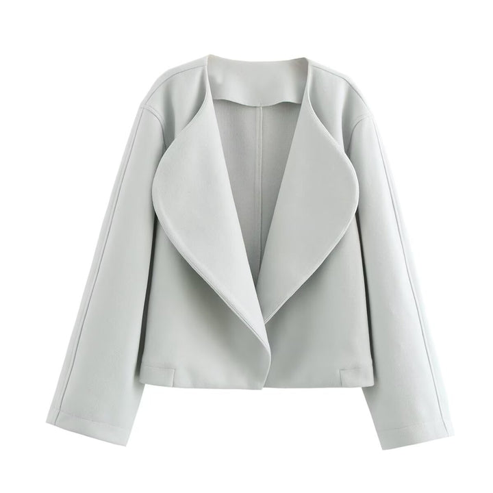 Veste courte élégante pour femmes avec col montant moderne Chic & Stil