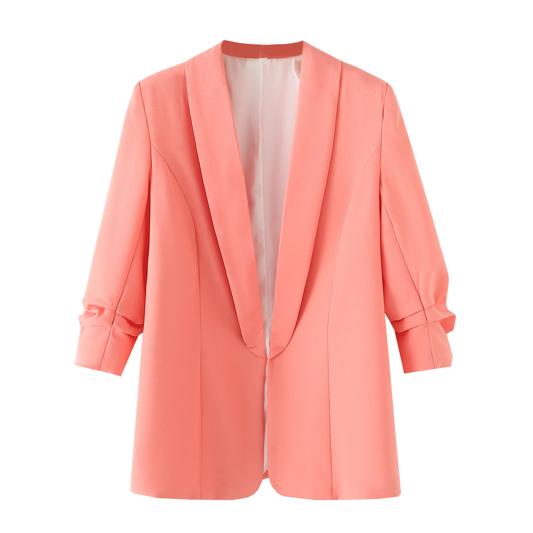 Oversized women's jacket without closure Lune London