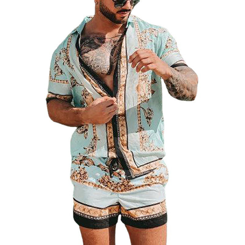 Stylish summer set for men with short sleeves Lune London