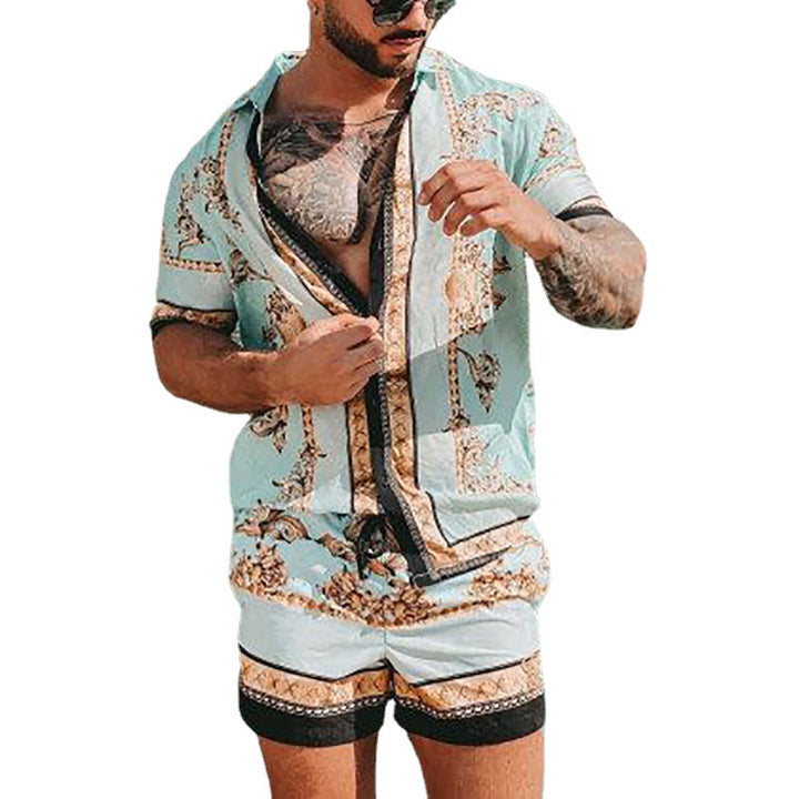 Stylish summer set for men with short sleeves Lune London