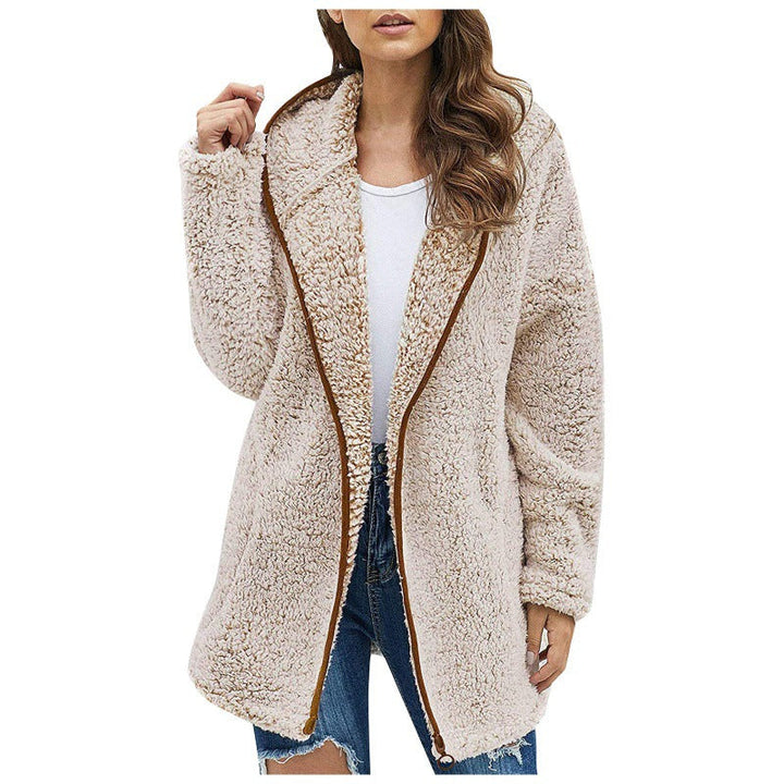 Women's Cozy Fleece Jacket with A Loose Fit and High-Quality Craftsmanship Lune London