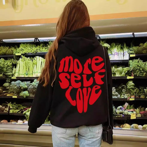 Women's hoodie with eye-catching print and oversized fit Lune London
