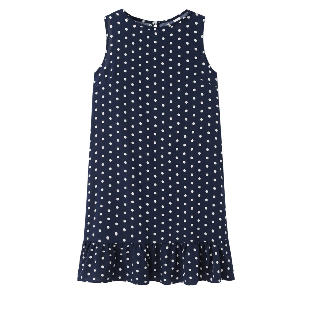 Chic and stylish women's flared hem leisure dress