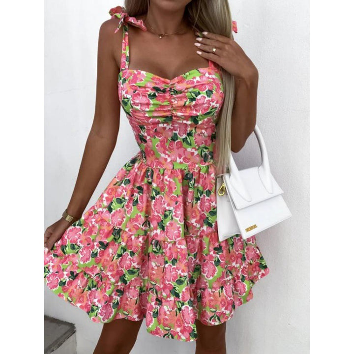 Flower dress for women with adjustable straps Lune London