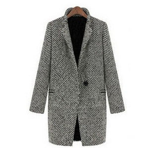 Ladies elegant, patterned blazer with textured design Lune London