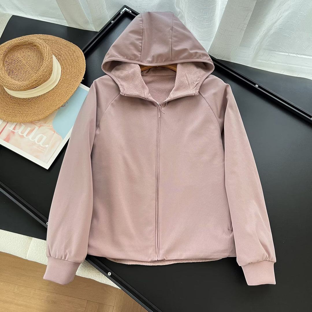 Veste polaire fonctionnelle pour femmes avec capuche Chic & Stil