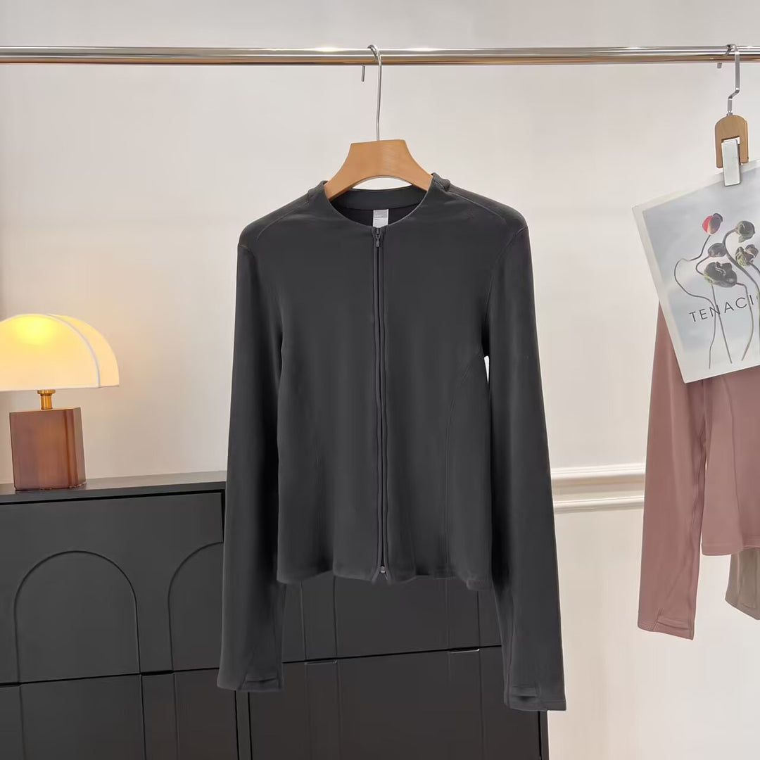 Veste de transition sportive pour femmes avec fermeture éclair innovante Chic & Stil