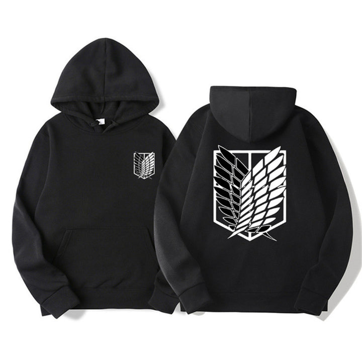 Women's Hooded Sweatshirt with Classic Anime Design Lune London