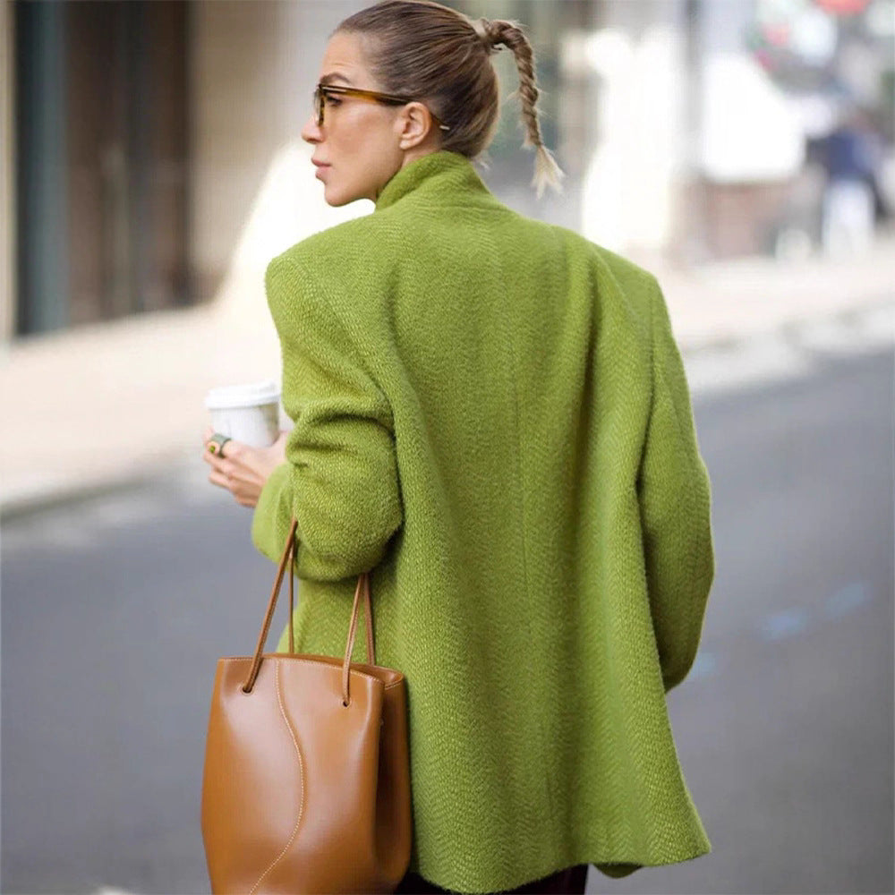 Lune London oversized casual blazer for women made of high-quality material