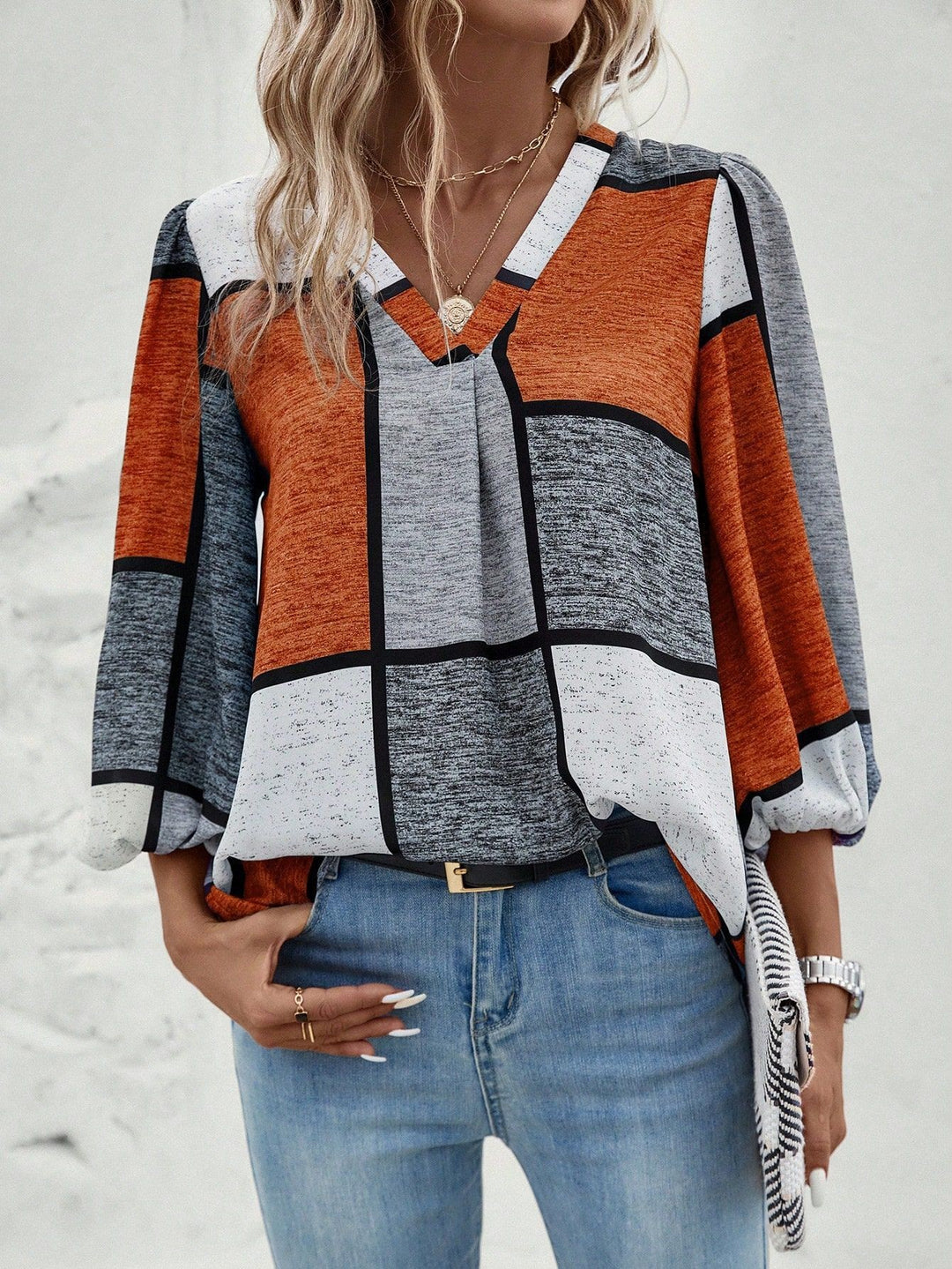 Lune London Graphic Print Top for Women