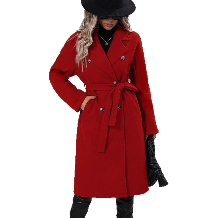 Elegant trench coat for women with a fitted cut and a belt Lune London