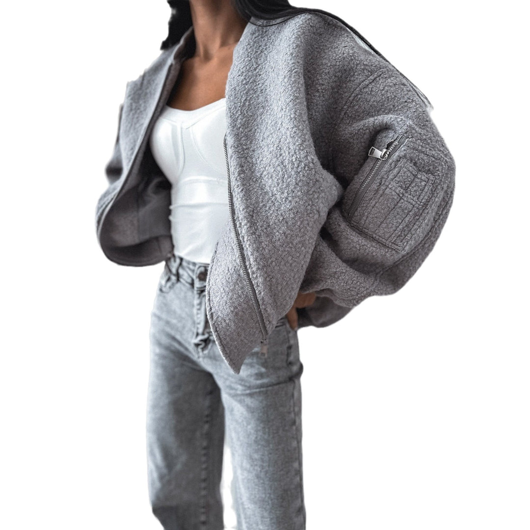Women fleece jacket with cozy fit Lune London
