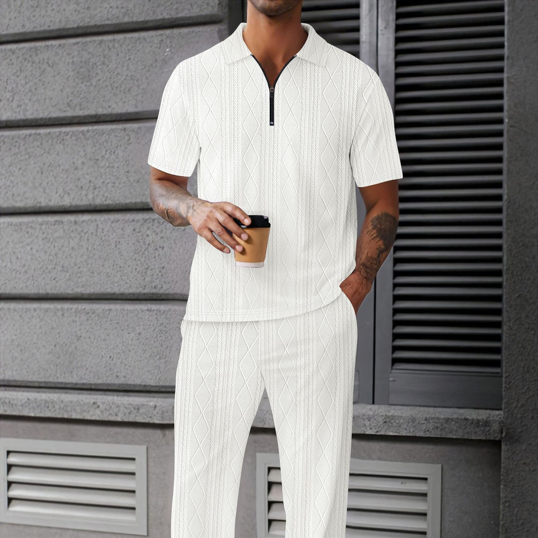 Men's chic knit polo set Lune London