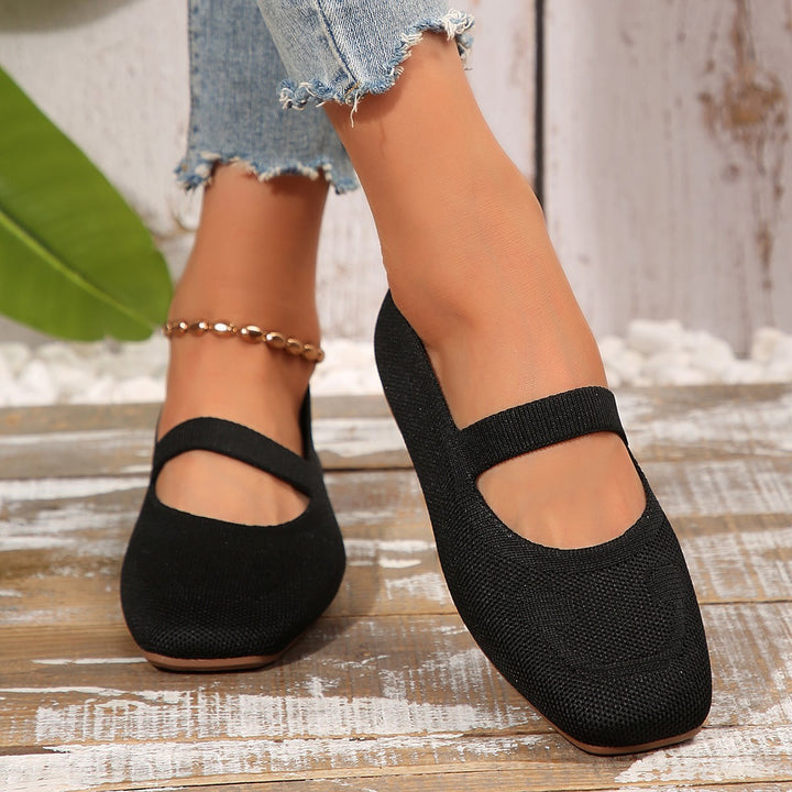 Ladies Cheerful Mary Jane Ballerinas Lune London