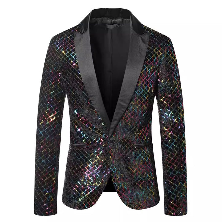 Glamorous sequined blazer jacket for women Lune London