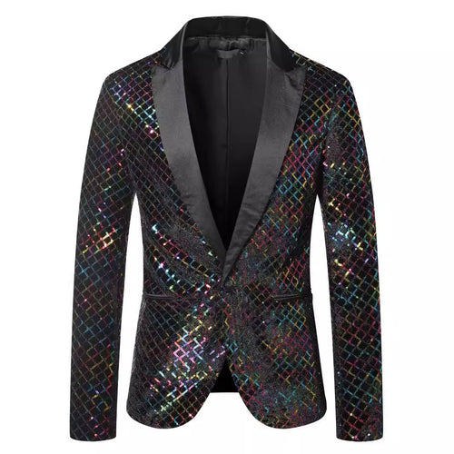 Glamorous sequined blazer jacket for women Lune London