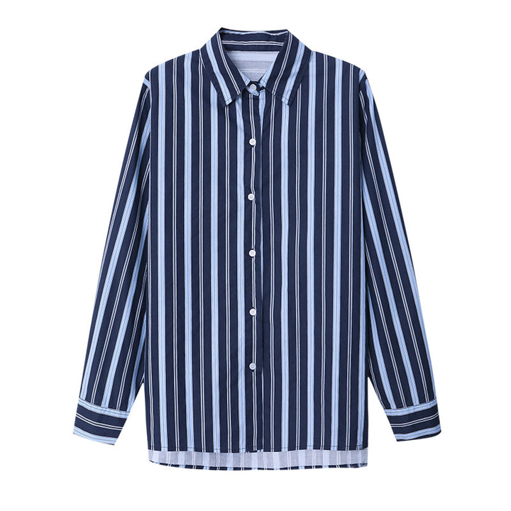 Women's Classic Blouse with Striped Design and Modern Cut Chic & Stil
