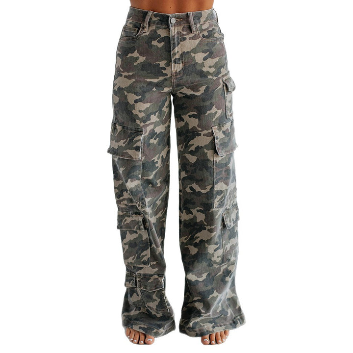 Lune London Wide Leg Cargo Pants for Women