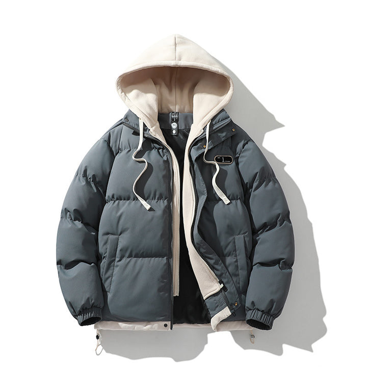 Urban jacket for men in down with removable inner lining Lune London