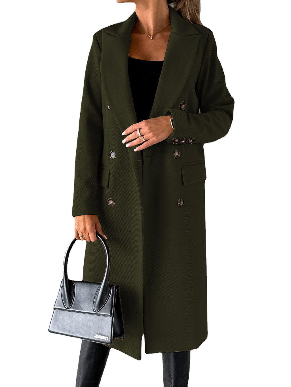 Ladies Elegant Fitted Blazer with Double-Breasted Lune London