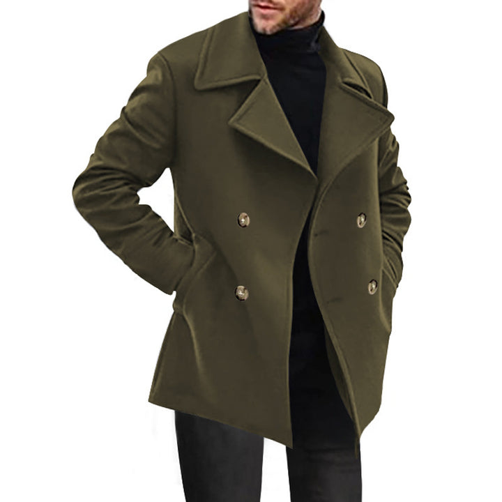 Men's Luxury Wool Double-Breasted Jacket Lune London