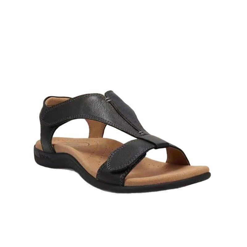 Adjustable comfort sandals for women with Lune London straps