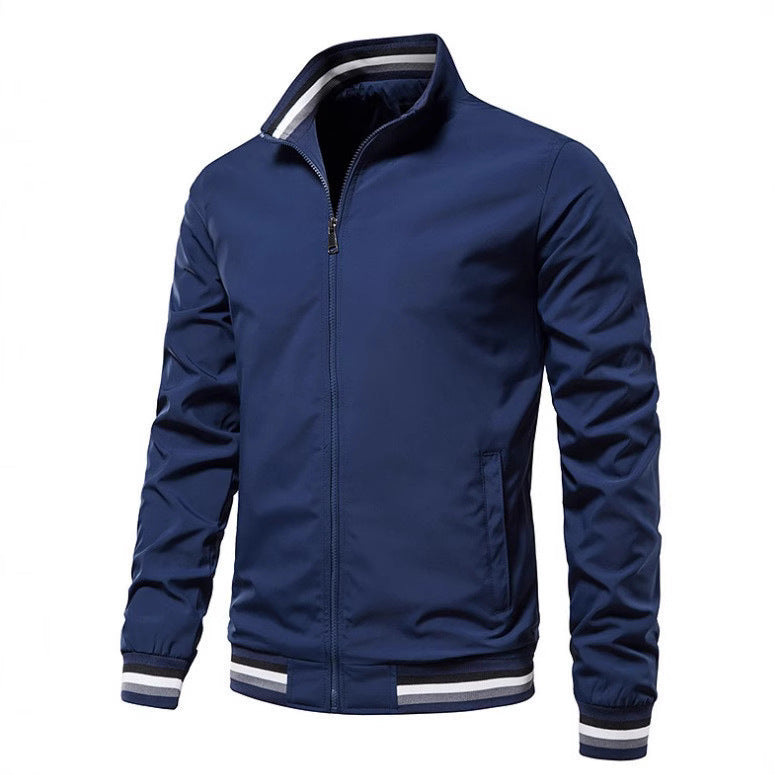 Elegant bomber jacket for men with elastic cuffs Lune London