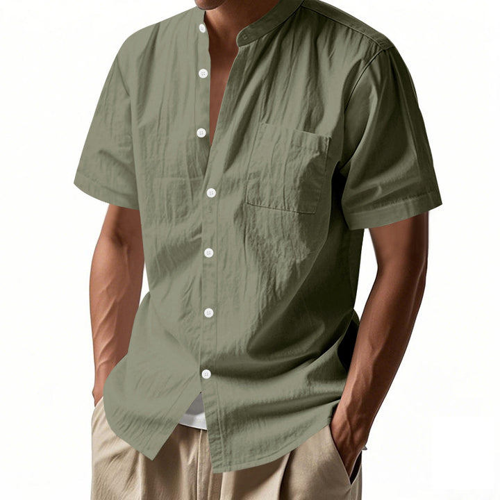 Men Short Sleeve Shirt Lune London