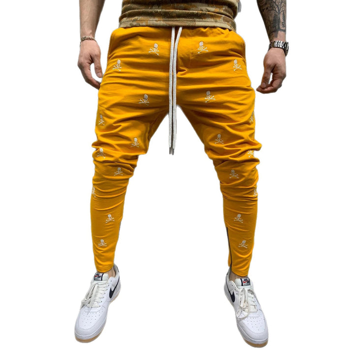 Men's cotton jogger pants with Lune London pattern