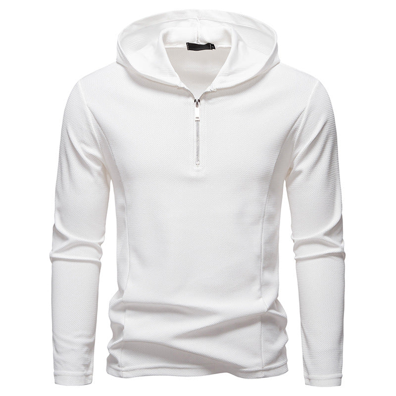 Men's functional sweater with half-zip and breathable fabric Lune London