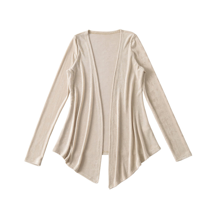 Ladies elegant, asymmetric cardigan Lune London