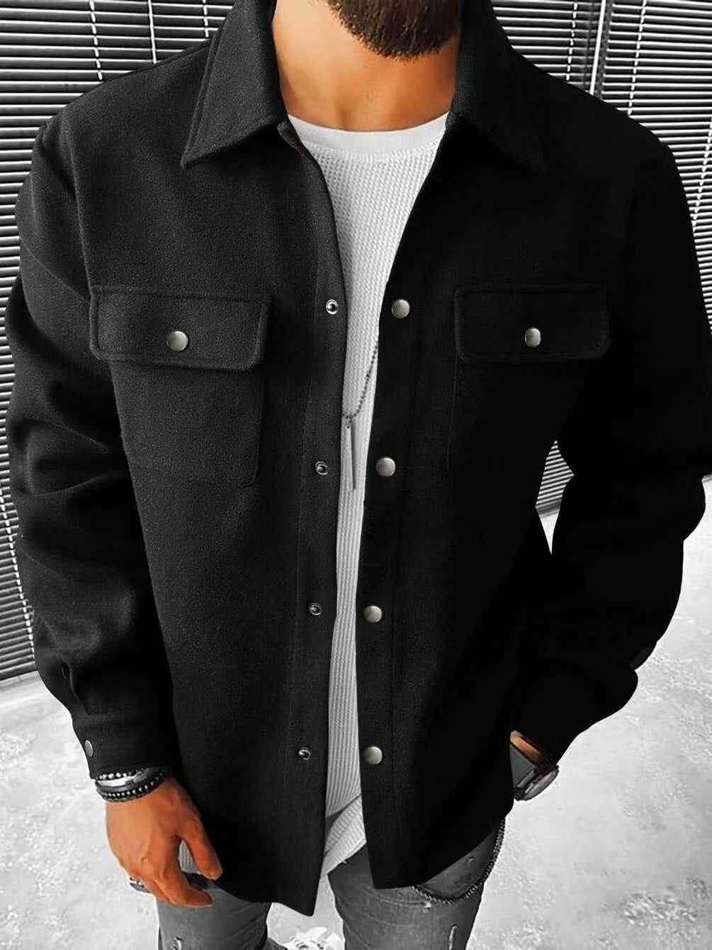 Trendy flannel jacket for women Lune London