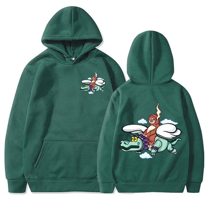 Women's hoodie with playful graphic design and high-quality finish Chic & Stil