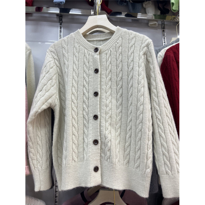 Cardigan pour femmes avec motif en câble Chic & Stil