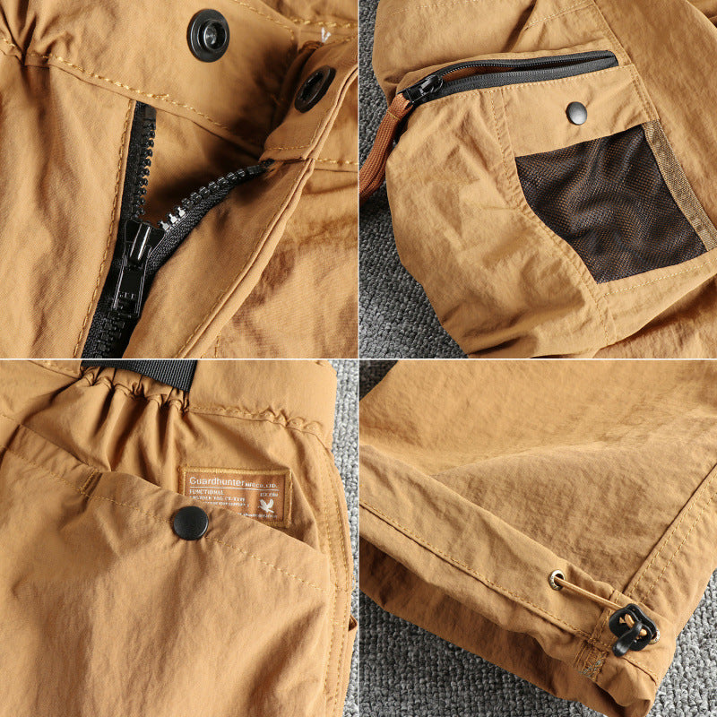 Men's cargo pants with multifunctional pockets and adjustable waist Lune London