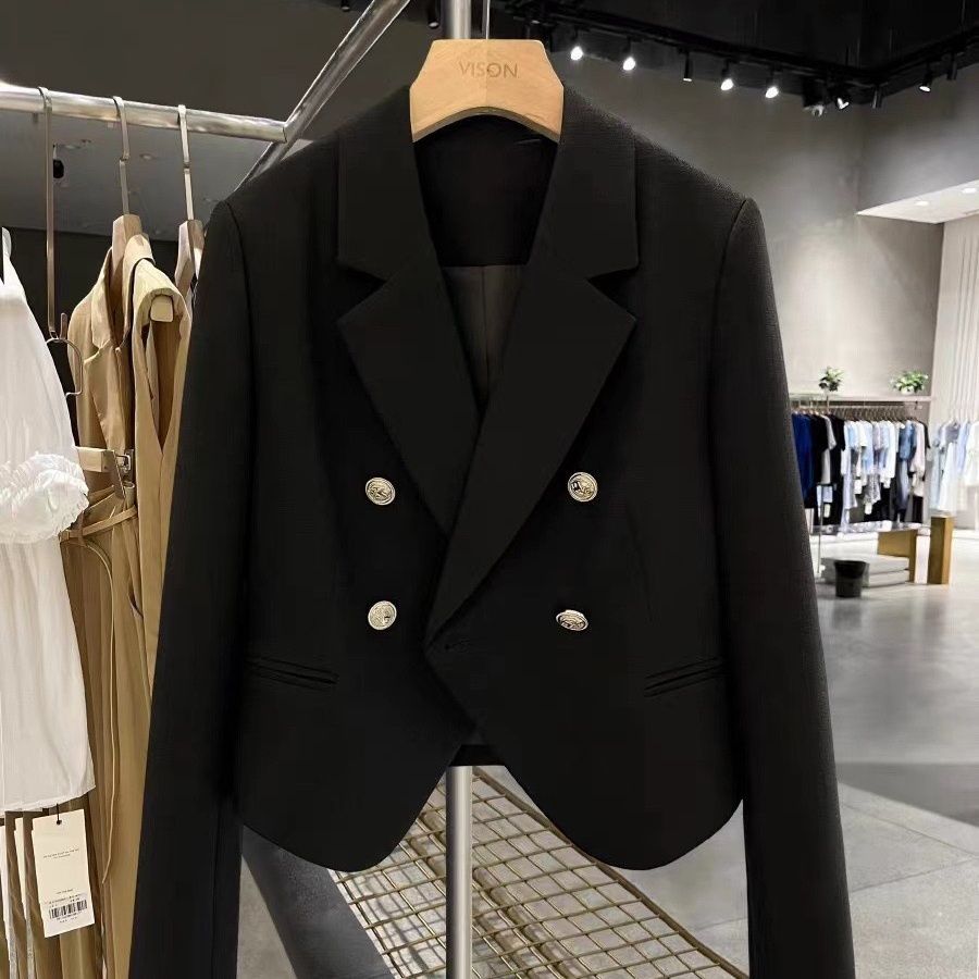 Blazer double boutonnage intemporel pour femmes Chic & Stil