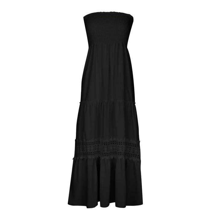 Lune London Sleeveless Bohemian Maxi Dress for Women