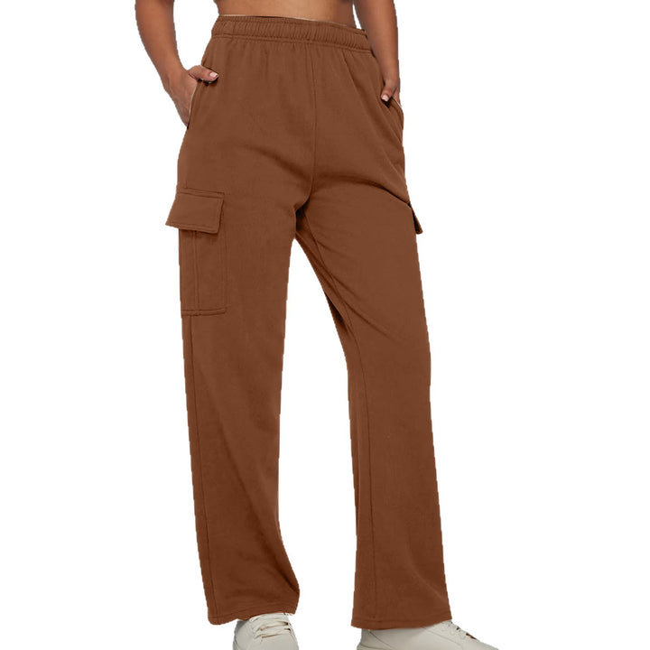 Comfortable cargo pants for women with side pockets Lune London