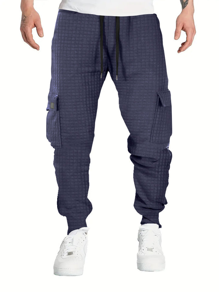Men's cargo jogging pants with a casual chic design