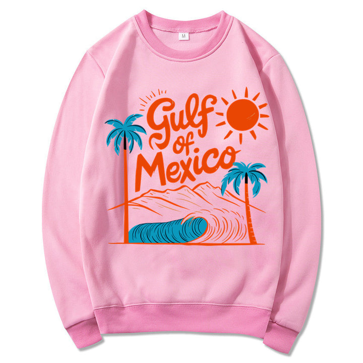 Sweatshirt femme avec design graphique maritime et coupe décontractée Chic & Stil