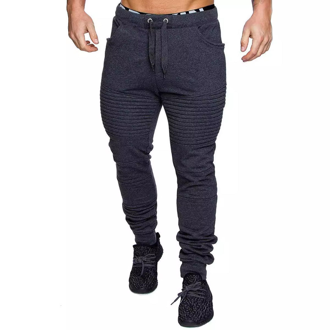 Stylish sports pants for men with structured inserts Lune London