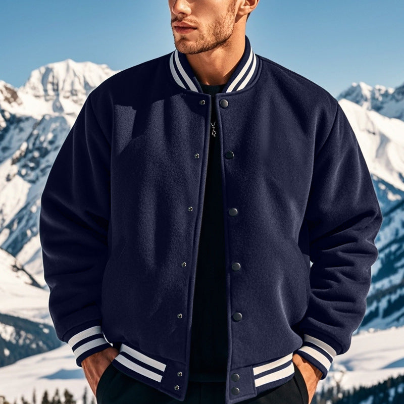 Sporty bomber jacket for men with contrasting edges Lune London