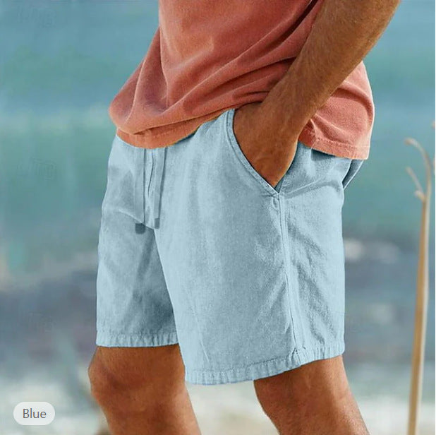 Shorts de bain pratiques pour hommes avec taille élastique et poches latérales Lune London
