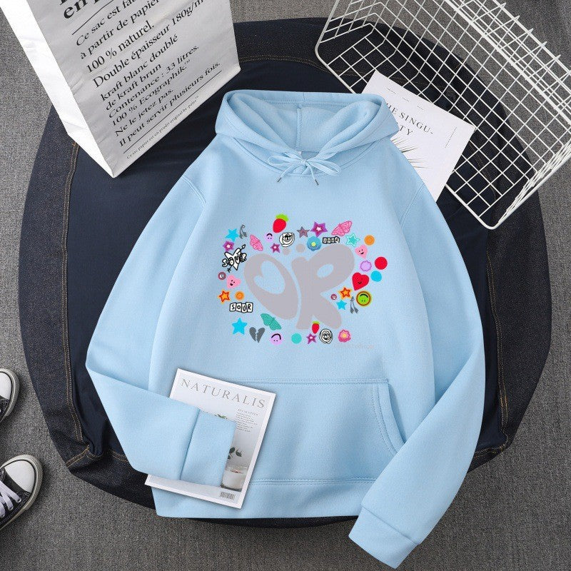Women's Hoodie with Creative Graphic Design Chic & Stil