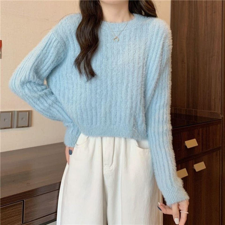 Pull en tricot confortable pour femmes avec un matériau doux Chic & Stil