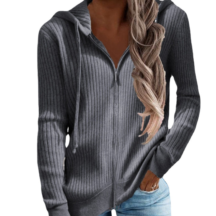 Lady cardigan with hood and side pockets Lune London