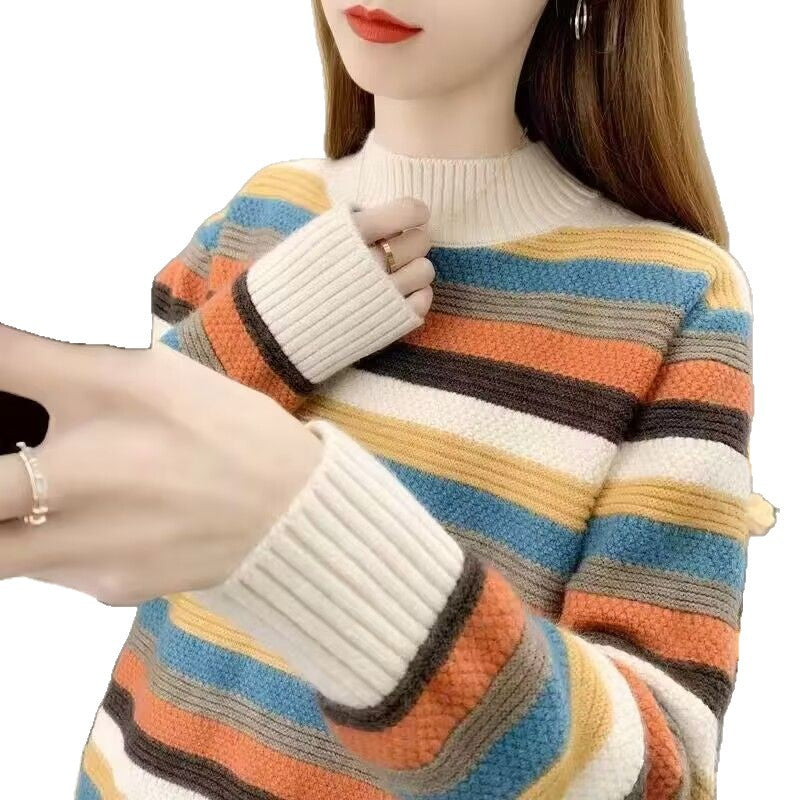 Pull confortable et élégant pour femmes avec motif texturé Chic & Stil