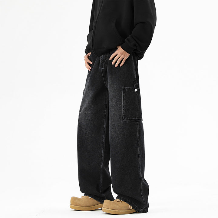 Casual and wide cargo jeans for men Lune London